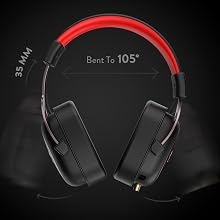 Redragon H510 Zeus Wired Gaming Headset - 7.1 Surround Sound - Memory Foam Ear Pads - 53MM Drivers Detachable Microphone