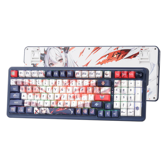 Redragon K686 PRO SE Wireless Mechanical Gaming Keyboard 98 Keys Tri-Mode Gasket RGB Hot-Swappable Anime Keyboard