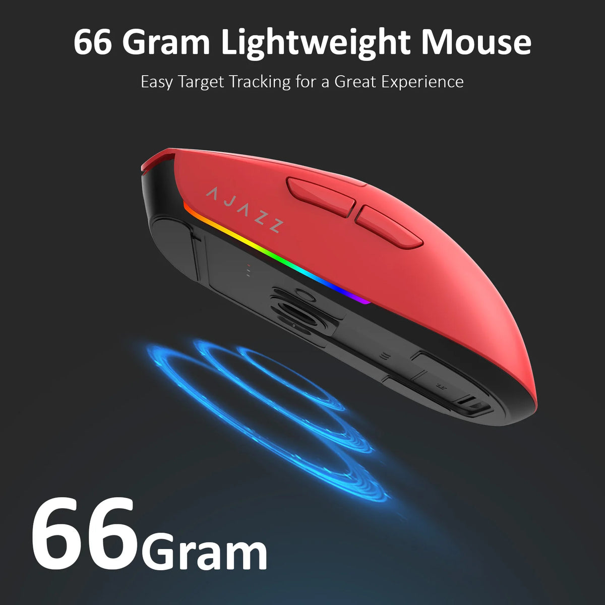 AJAZZ AJ139 V2 MC Symmetrical Ergonomic Wired Gaming Mouse, High Accuracy Sensor, Durable Switch Lightweight PC Esports Mouse
