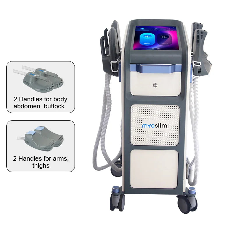 Professional 6500W RF Hi-MT Machine MYOSLIM Body Sculpting Slimming Buttock Lifting Muscle Building Fat Burning for Fitness Cen