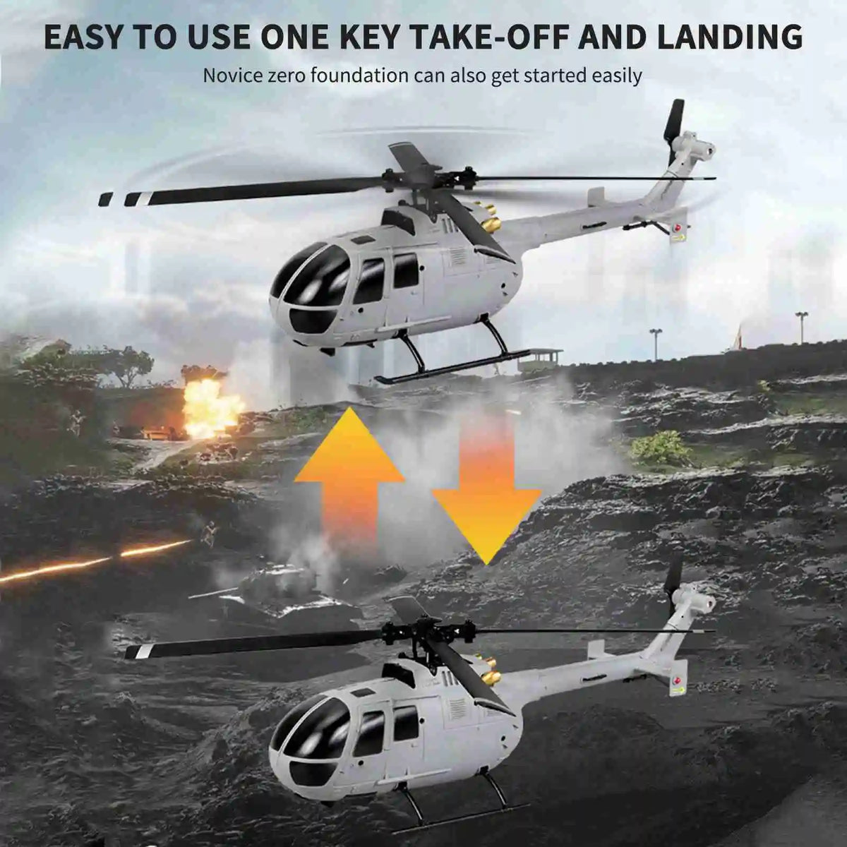 NEW RC Helicopter RC Plane Single Propeller Without Ailerons 6 Axis Gyro Stabilization RC Airplane Altitude Hold Toy