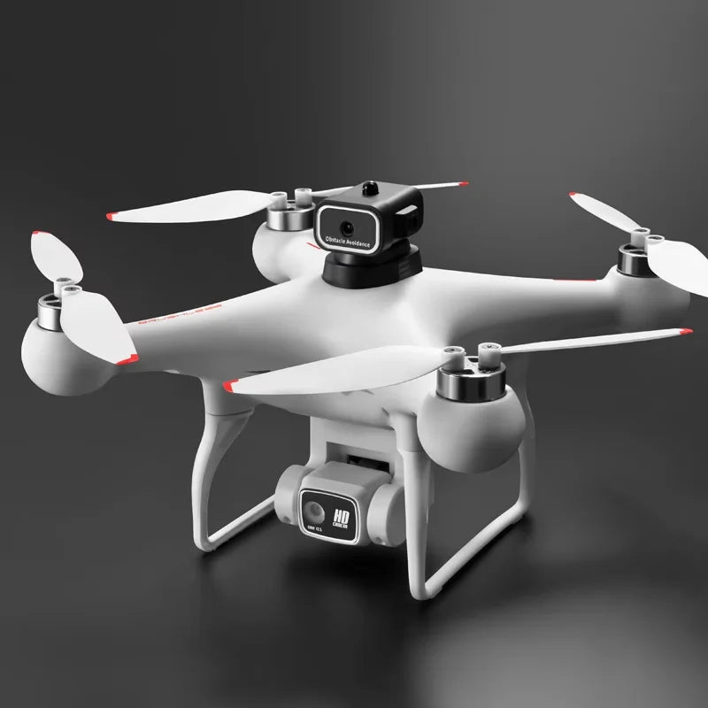 New Brushless Motor Optical Flow Positioning Drone S116，Built-in Electric Adjustable Camera Adjustable to 90° with LED Nightlight Drone Beginners' Favorite The Perfect Toy Gift,Perfect Toy & Gift for Adults,two batteries