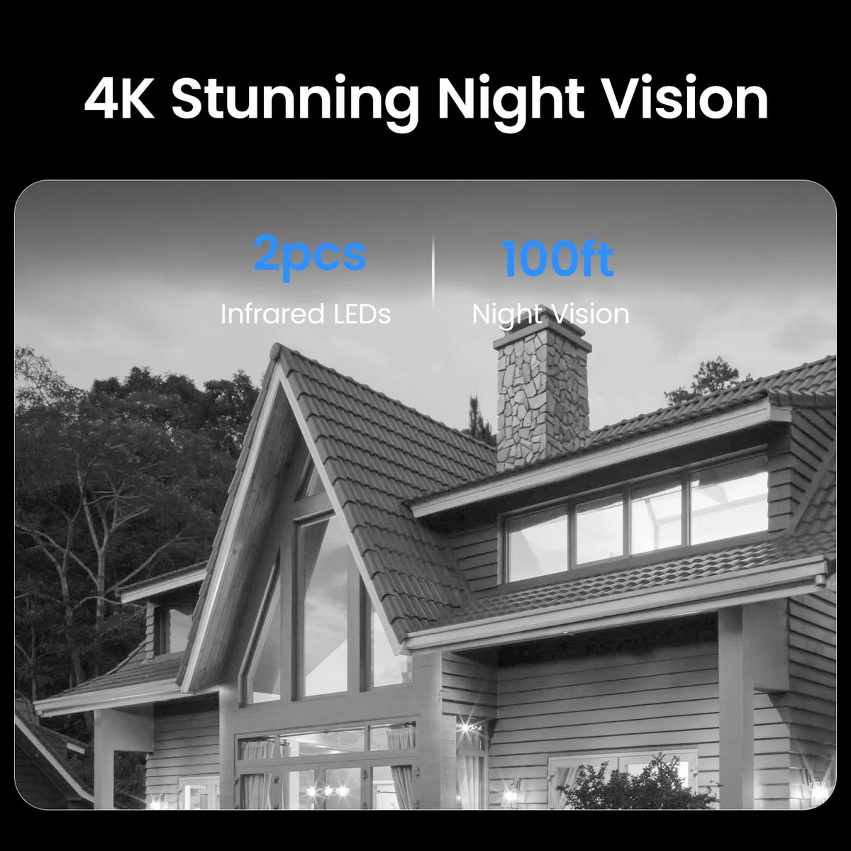 ZOSI 4K 8MP PoE Cctv Security Camera System Smart Home Video Surveillance Kit 8CH NVR Two-Way Audio Outdoor Indoor IP Dome Cam