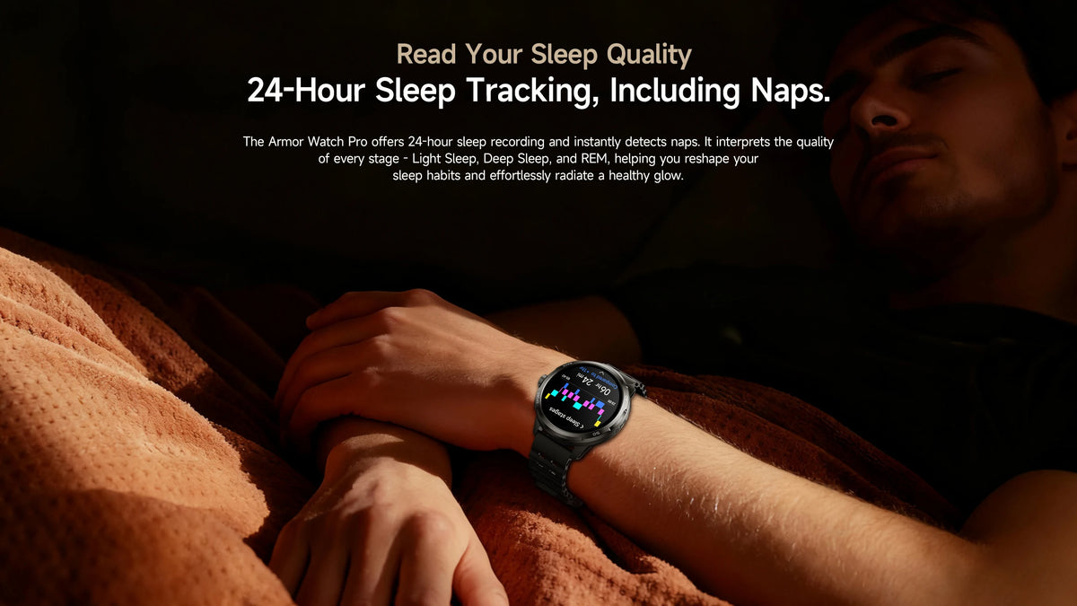 Ulefone Armor Watch Pro 1.5" AMOLED Smartwatch with Built-in GPS, Heart Rate Monitoring, Sports Watch for Men & Women