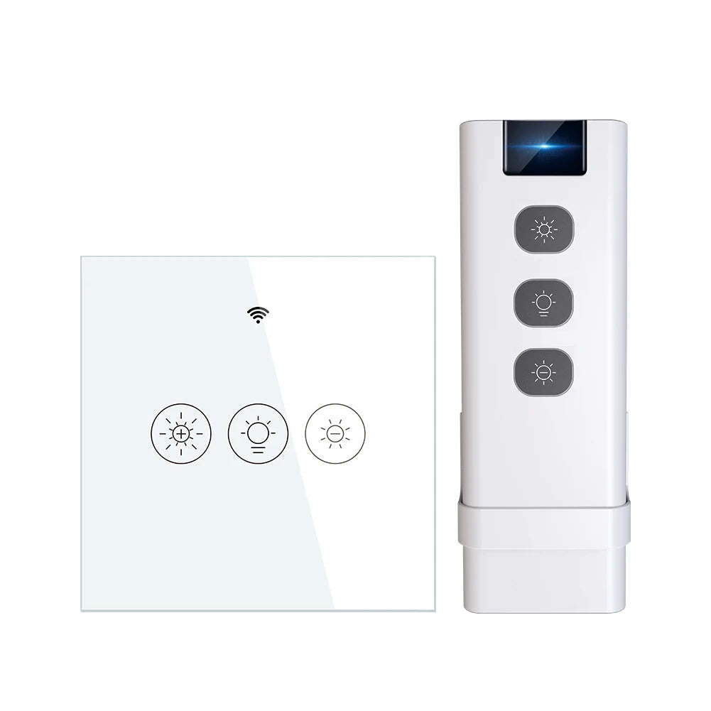 MOES New WiFi RF Smart Light Dimmer Switch 2/3Way Smart Life/Tuya APP Remote Control Works with Alexa Google Voice Assistants