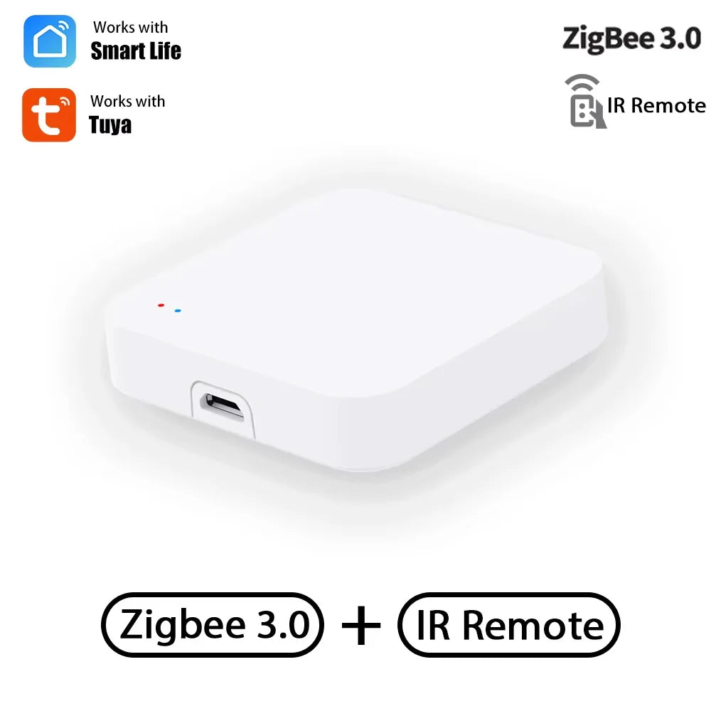 Tuya Zigbee 3.0 Gateway Hub Smart Home Wireless Bridge Smart Life APP Remote Control Automation Device Works With Alexa Google