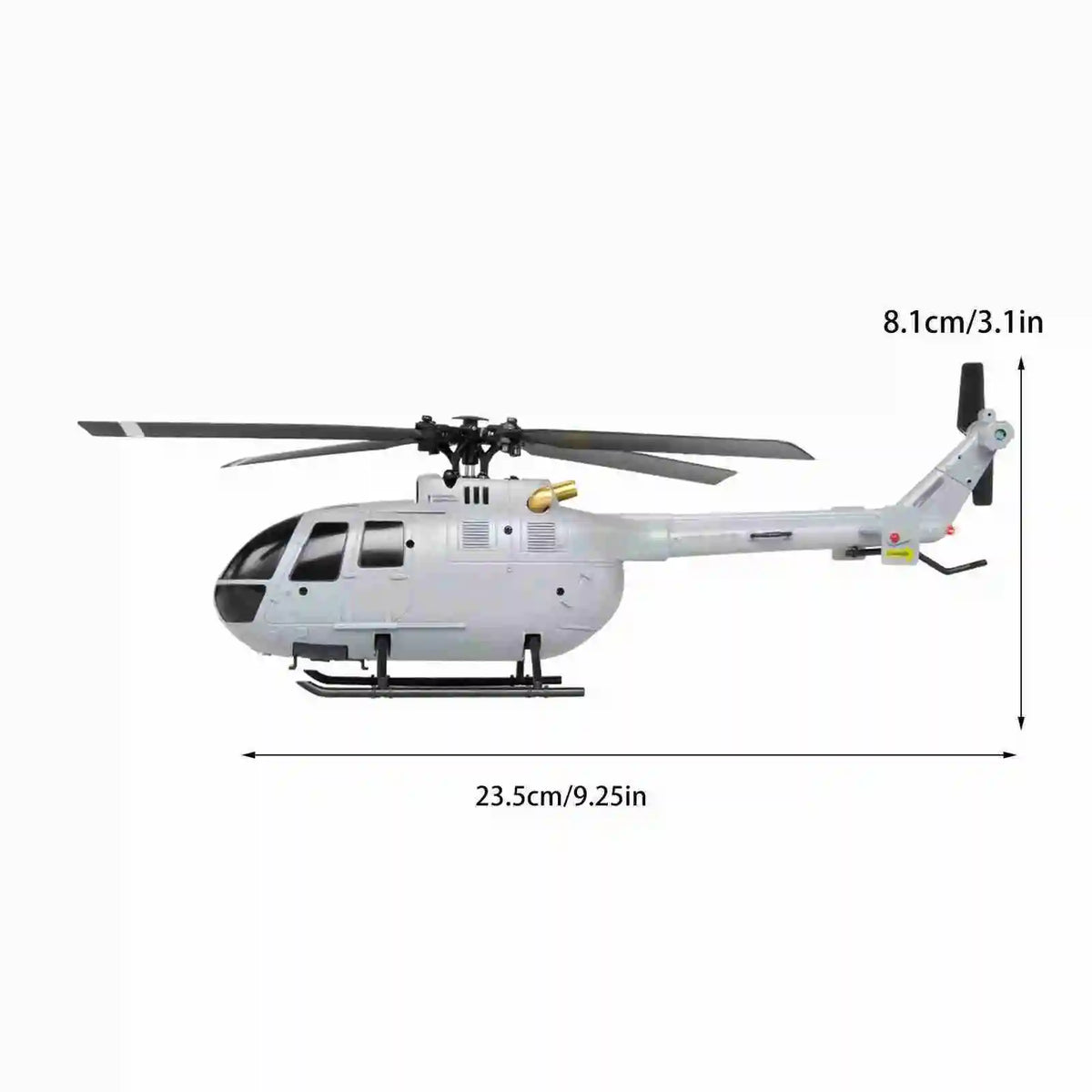 NEW RC Helicopter RC Plane Single Propeller Without Ailerons 6 Axis Gyro Stabilization RC Airplane Altitude Hold Toy