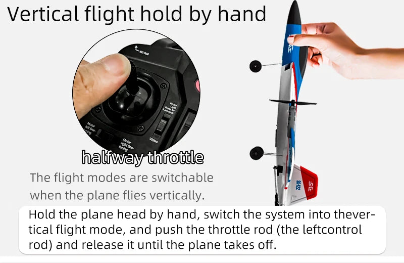 SG-F22 RC Airplane 3D Stunt Plane Model 2.4G Remote Control Fighter Glider Electric Rc Aircraft Toys For Adults