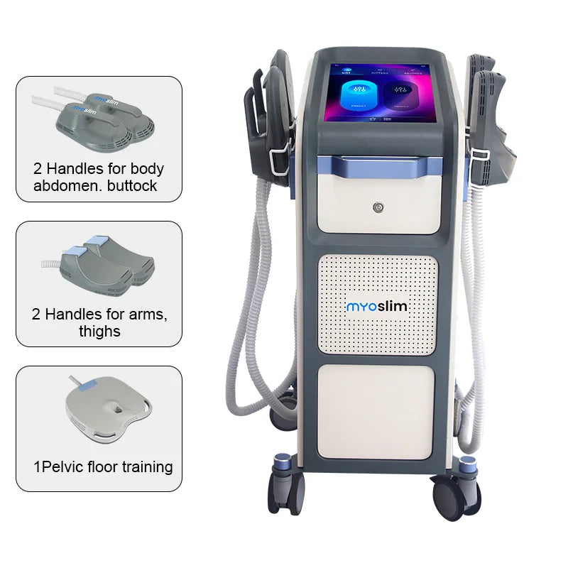Professional 6500W RF Hi-MT Machine MYOSLIM Body Sculpting Slimming Buttock Lifting Muscle Building Fat Burning for Fitness Cen