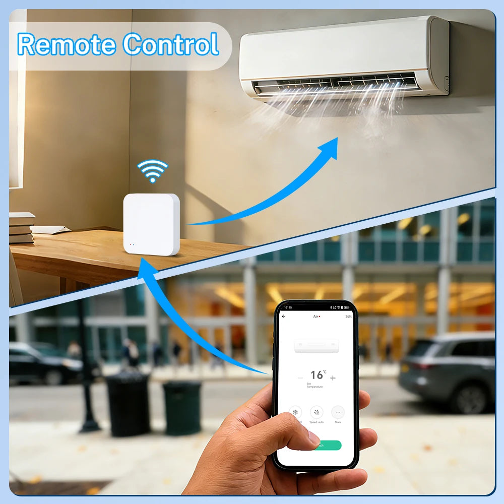 Tuya Zigbee 3.0 Gateway Hub Smart Home Wireless Bridge Smart Life APP Remote Control Automation Device Works With Alexa Google